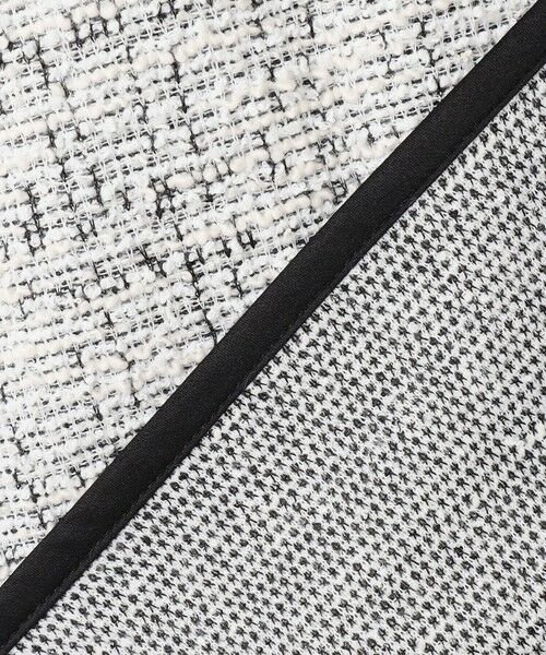 L size ONWARD(大きいサイズ) / エルサイズオンワード ノーカラージャケット | ネップツイード ジャケット | 詳細12