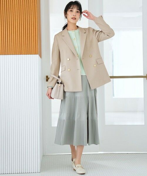 L size ONWARD(大きいサイズ) / エルサイズオンワード テーラードジャケット | 褒めらレディストレッチ テーラード ジャケット | 詳細2