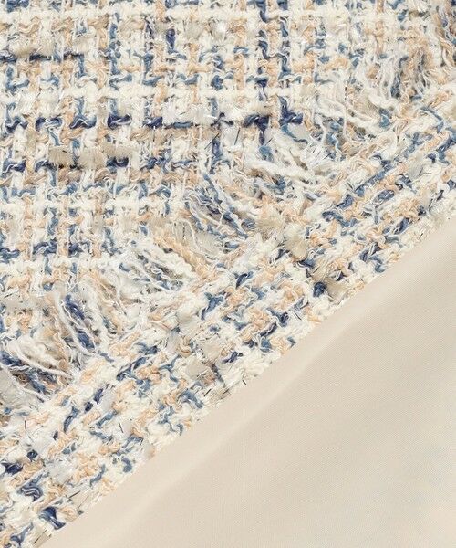 L size ONWARD(大きいサイズ) / エルサイズオンワード その他アウター | GIOLICAツイード フォルム ジレ | 詳細6