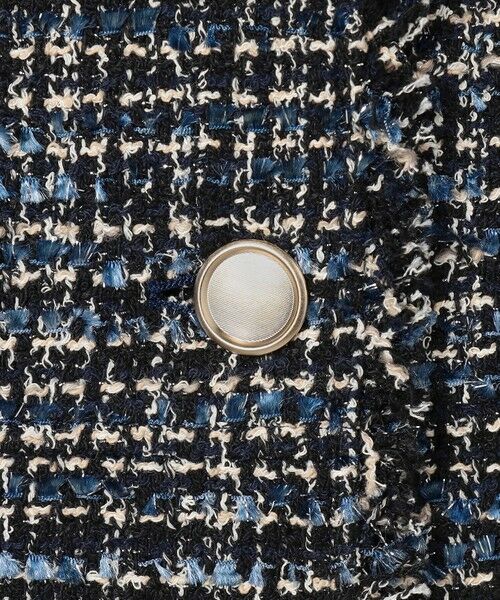 L size ONWARD(大きいサイズ) / エルサイズオンワード その他アウター | GIOLICAツイード フォルム ジレ | 詳細21