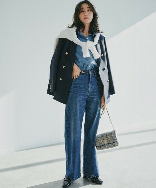 L size ONWARD(大きいサイズ) / エルサイズオンワード その他アウター | TWギャバジン テーラード ジャケット | 詳細13