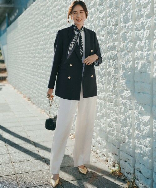 L size ONWARD(大きいサイズ) / エルサイズオンワード その他アウター | TWギャバジン テーラード ジャケット | 詳細15