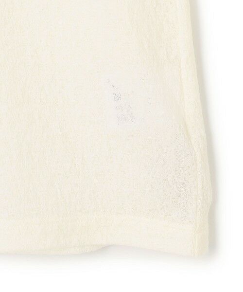 L size ONWARD(大きいサイズ) / エルサイズオンワード カットソー | 【WEB限定】 コットンレーシージャガード ハイネックカットソー | 詳細10