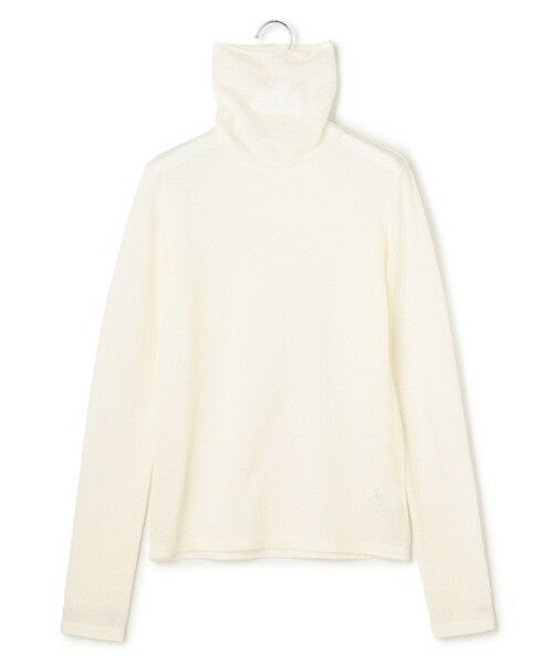 L size ONWARD(大きいサイズ) / エルサイズオンワード カットソー | 【WEB限定】 コットンレーシージャガード ハイネックカットソー | 詳細12