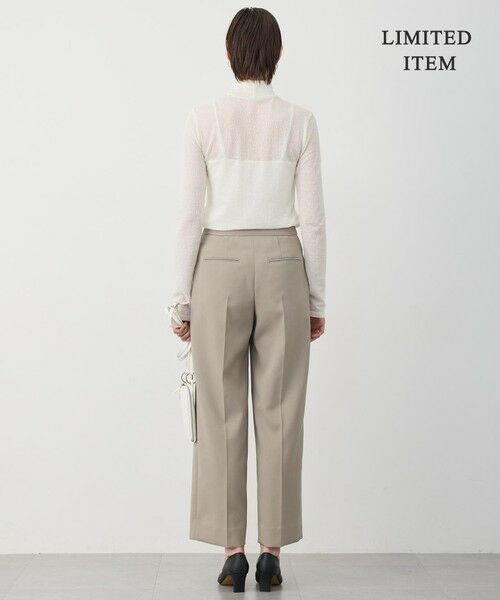 L size ONWARD(大きいサイズ) / エルサイズオンワード カットソー | 【WEB限定】 コットンレーシージャガード ハイネックカットソー | 詳細7