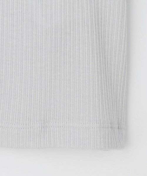 L size ONWARD(大きいサイズ) / エルサイズオンワード カットソー | シルク混ベアテレコ ハイネック シアー カットソー | 詳細12