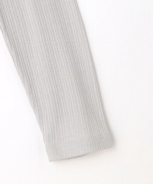 L size ONWARD(大きいサイズ) / エルサイズオンワード カットソー | シルク混ベアテレコ ハイネック シアー カットソー | 詳細7