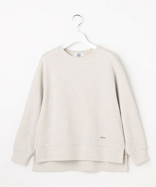 L size ONWARD(大きいサイズ) / エルサイズオンワード カットソー | ラメ裏毛 カットソー | 詳細13