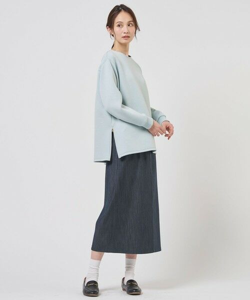 L size ONWARD(大きいサイズ) / エルサイズオンワード カットソー | ダンボールジャージー プルオーバー カットソー | 詳細9