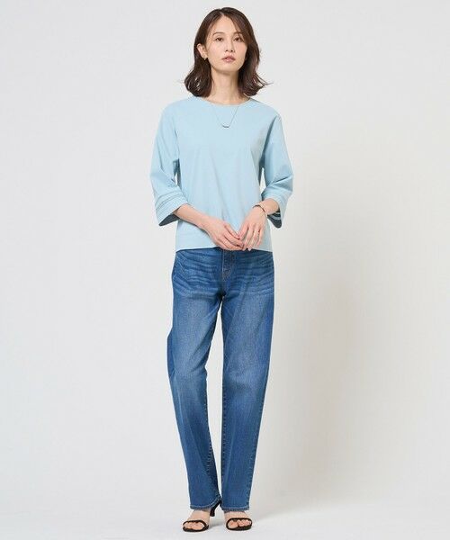 L size ONWARD(大きいサイズ) / エルサイズオンワード カットソー | ギガダルポンチ カットソー | 詳細15