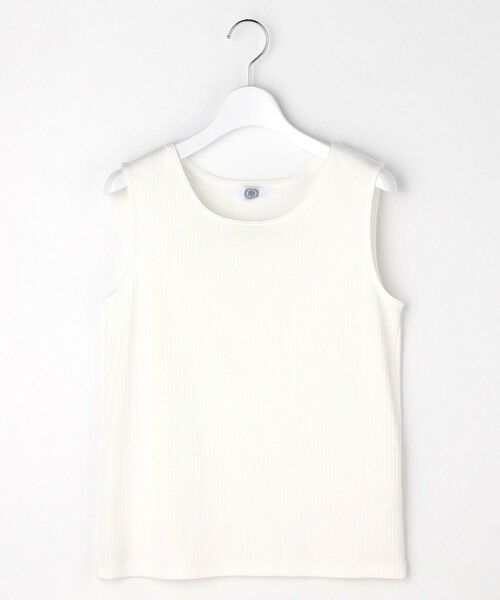 L size ONWARD(大きいサイズ) / エルサイズオンワード カットソー | 針抜きフライス ノースリーブ カットソー | 詳細10