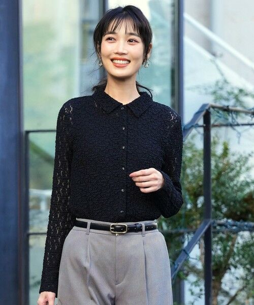 L size ONWARD(大きいサイズ) / エルサイズオンワード シャツ・ブラウス | レース シャツ | 詳細6