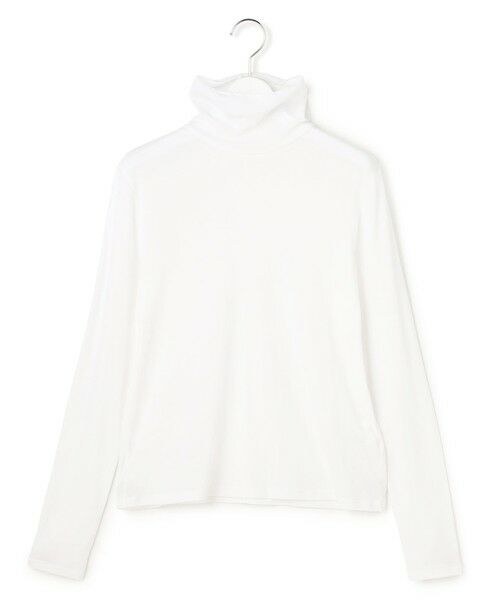 L size ONWARD(大きいサイズ) / エルサイズオンワード カットソー | シアーフライス レイヤード タートル カットソー | 詳細13