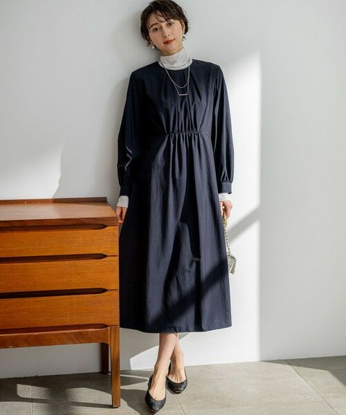 L size ONWARD(大きいサイズ) / エルサイズオンワード カットソー | シアーフライス レイヤード タートル カットソー | 詳細18