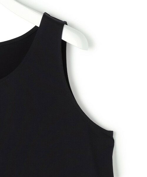 L size ONWARD(大きいサイズ) / エルサイズオンワード タンクトップ | ナチュラルコットンベア シアーペプラム タンクトップ | 詳細13