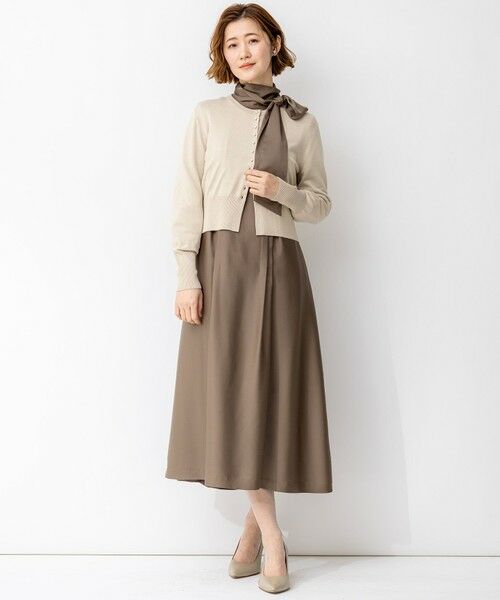 L size ONWARD(大きいサイズ) / エルサイズオンワード カーディガン・ボレロ | 【APPLAUDIR】コンパクト ラメカーディガン | 詳細11