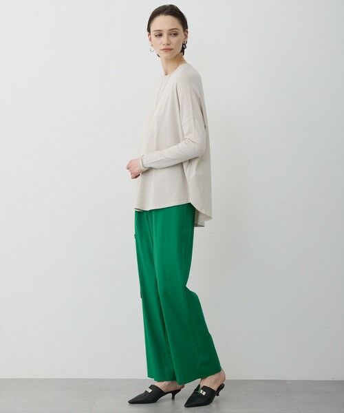 L size ONWARD(大きいサイズ) / エルサイズオンワード ニット・セーター | ヴィスコースワイド プルオーバー | 詳細2