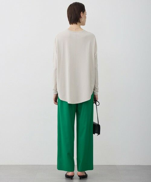 L size ONWARD(大きいサイズ) / エルサイズオンワード ニット・セーター | ヴィスコースワイド プルオーバー | 詳細3