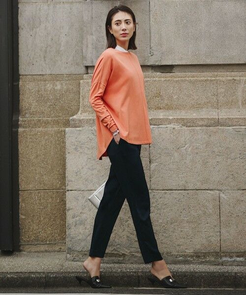 L size ONWARD(大きいサイズ) / エルサイズオンワード ニット・セーター | ヴィスコースワイド プルオーバー | 詳細5