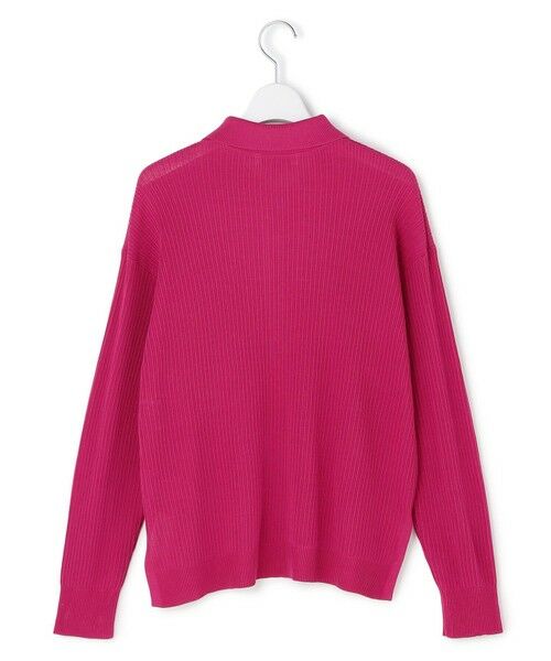 L size ONWARD(大きいサイズ) / エルサイズオンワード ニット・セーター | マーセライズコットンポロ ニット | 詳細8