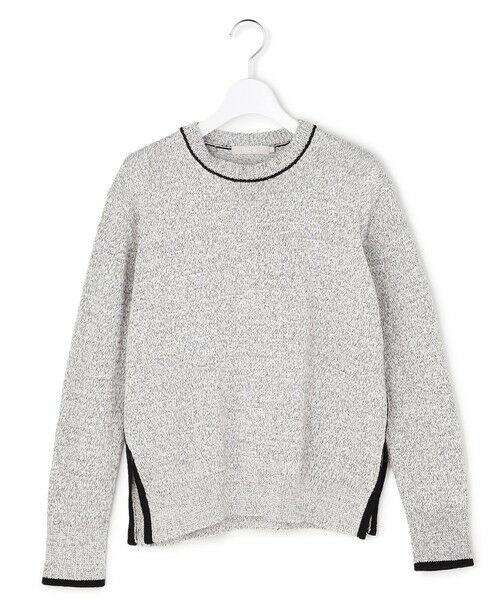 L size ONWARD(大きいサイズ) / エルサイズオンワード ニット・セーター | コットンツイスター クルーネックニット | 詳細4