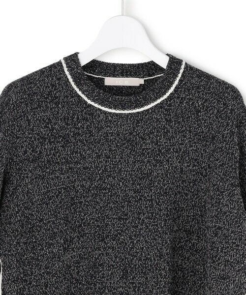 L size ONWARD(大きいサイズ) / エルサイズオンワード ニット・セーター | コットンツイスター クルーネックニット | 詳細6