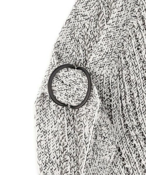 L size ONWARD(大きいサイズ) / エルサイズオンワード ベスト | コットンツイスター ニットベスト | 詳細8