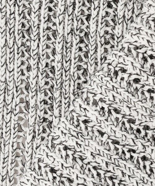 L size ONWARD(大きいサイズ) / エルサイズオンワード ベスト | コットンツイスター ニットベスト | 詳細9