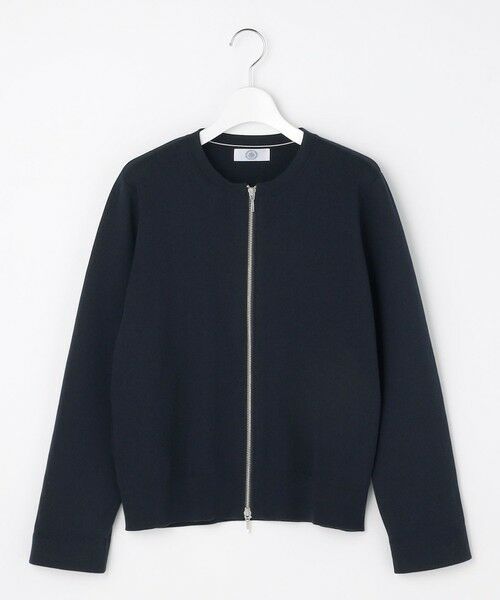 L size ONWARD(大きいサイズ) / エルサイズオンワード ブルゾン | INTERLOCK ニット ブルゾン | 詳細5