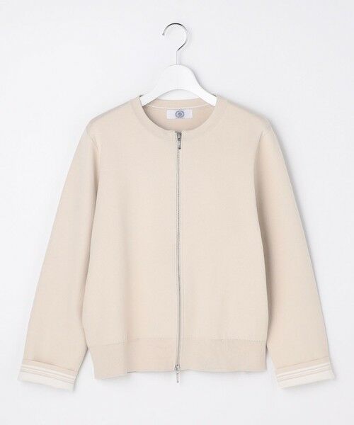 L size ONWARD(大きいサイズ) / エルサイズオンワード ブルゾン | INTERLOCK ニット ブルゾン | 詳細15