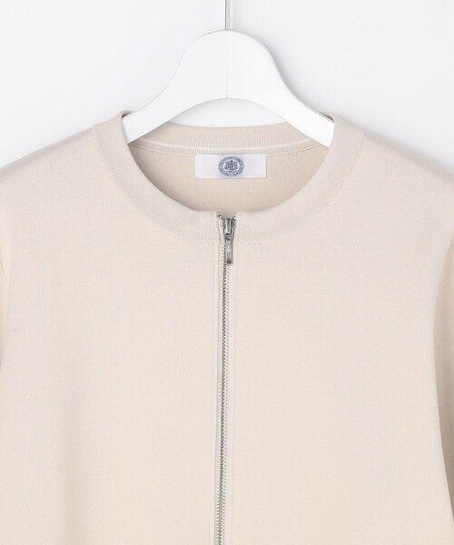 L size ONWARD(大きいサイズ) / エルサイズオンワード ブルゾン | INTERLOCK ニット ブルゾン | 詳細16