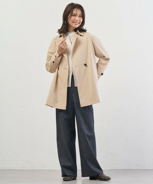 L size ONWARD(大きいサイズ) / エルサイズオンワード ブルゾン | INTERLOCK ニット ブルゾン | 詳細13