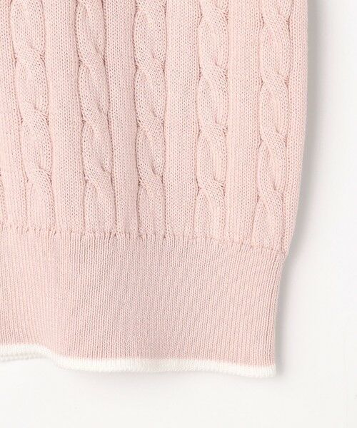 L size ONWARD(大きいサイズ) / エルサイズオンワード ニット・セーター | CABLE ニット | 詳細7