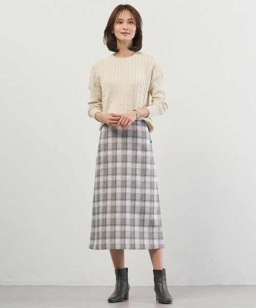 L size ONWARD(大きいサイズ) / エルサイズオンワード ニット・セーター | CABLE ニット | 詳細11