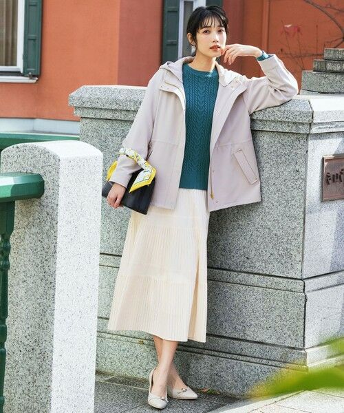 L size ONWARD(大きいサイズ) / エルサイズオンワード ニット・セーター | ケーブル ニット プルオーバー | 詳細7