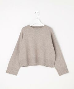 L size ONWARD(大きいサイズ) / エルサイズオンワード ニット・セーター | リブポイント ニット