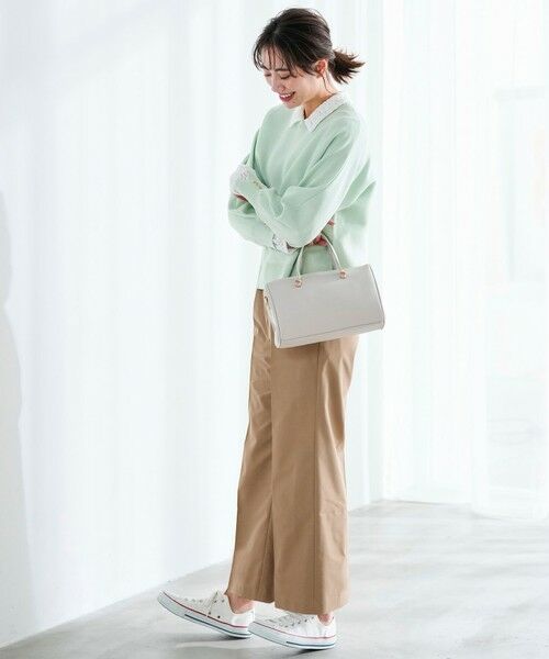 L size ONWARD(大きいサイズ) / エルサイズオンワード ニット・セーター | 【花粉リリース】ドルマン ニット | 詳細12