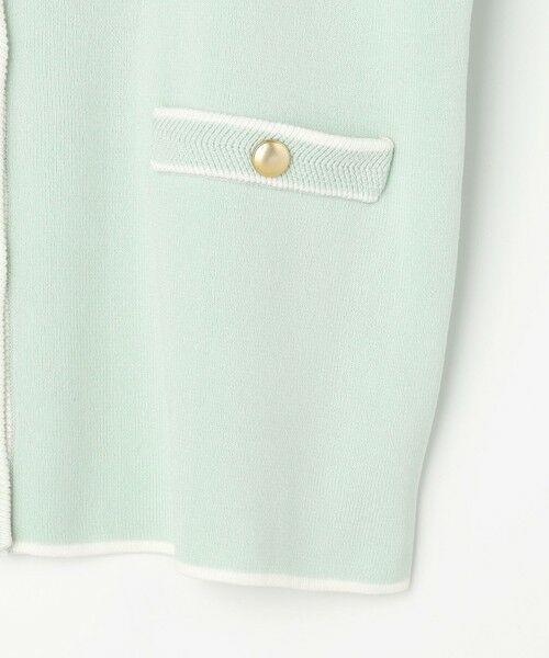 L size ONWARD(大きいサイズ) / エルサイズオンワード カーディガン・ボレロ | 【花粉リリース】ラインポイント カーディガン | 詳細18