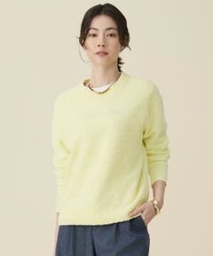 L size ONWARD(大きいサイズ) / エルサイズオンワード ニット・セーター | ブークレミックスツイード ニット