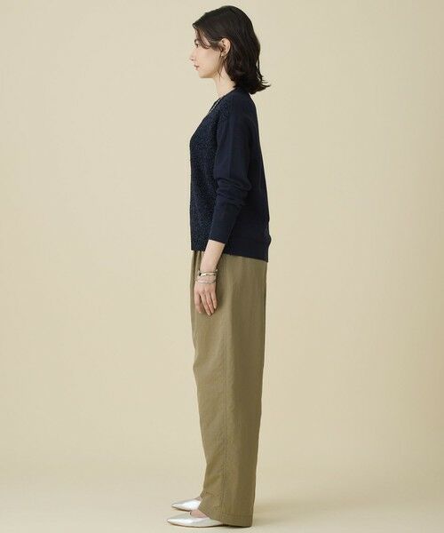 L size ONWARD(大きいサイズ) / エルサイズオンワード ニット・セーター | ブークレミックスツイード ニット | 詳細10