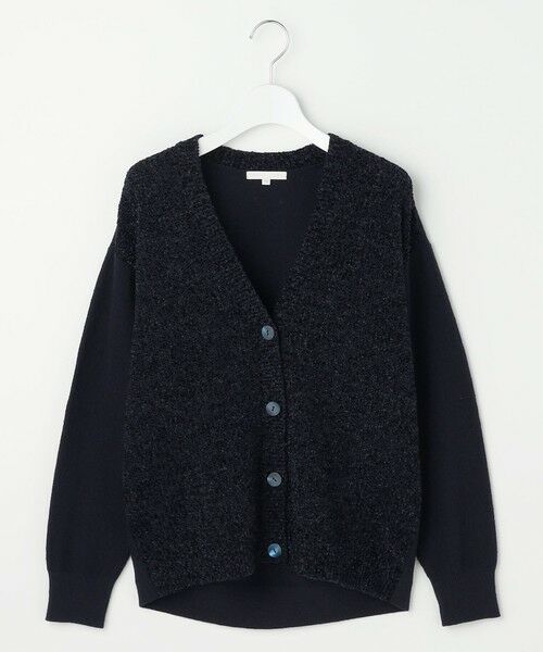 L size ONWARD(大きいサイズ) / エルサイズオンワード カーディガン・ボレロ | ブークレミックスツイードニット カーディガン | 詳細12