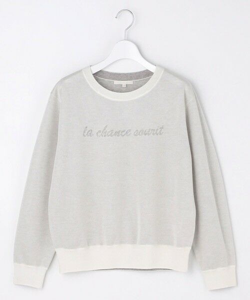 L size ONWARD(大きいサイズ) / エルサイズオンワード ニット・セーター | グラフィックジャカード ニット | 詳細5