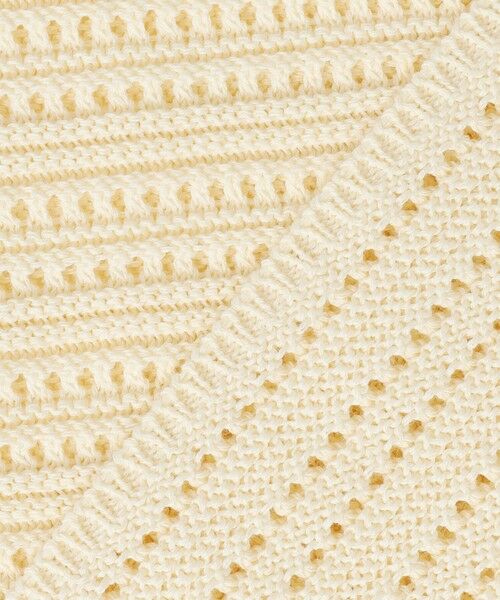 L size ONWARD(大きいサイズ) / エルサイズオンワード ニット・セーター | コットンギマ ボートネック ニット | 詳細17