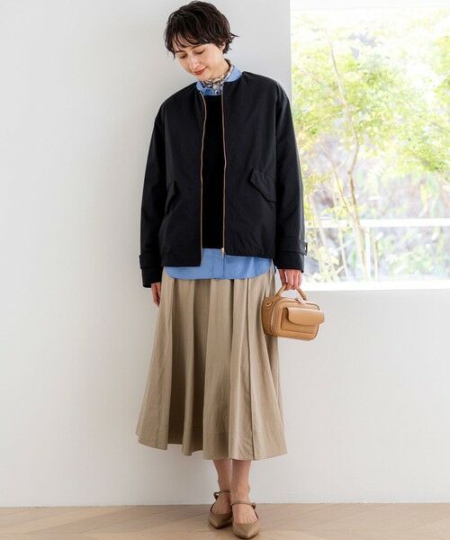 L size ONWARD(大きいサイズ) / エルサイズオンワード ベスト | コットンギマ ニットベスト | 詳細16