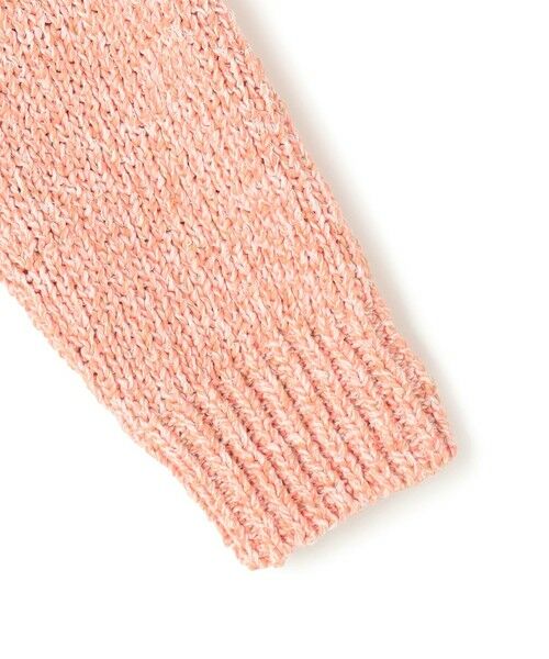 L size ONWARD(大きいサイズ) / エルサイズオンワード ニット・セーター | コットンコードミックス クロップド ニット | 詳細8