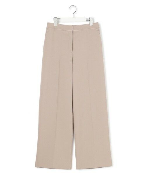 L size ONWARD(大きいサイズ) / エルサイズオンワード その他パンツ | ハイツイストダブルクロス ワイドパンツ | 詳細9