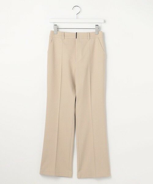 L size ONWARD(大きいサイズ) / エルサイズオンワード その他パンツ | 褒めらレディストレッチ セミフレア テーパードパンツ | 詳細15