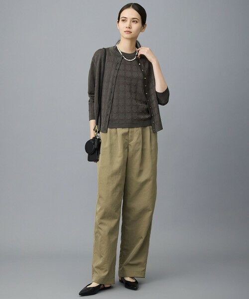 L size ONWARD(大きいサイズ) / エルサイズオンワード その他パンツ | 【SHIHOさん着用】ヴィンテージツイルナイロン パンツ | 詳細13