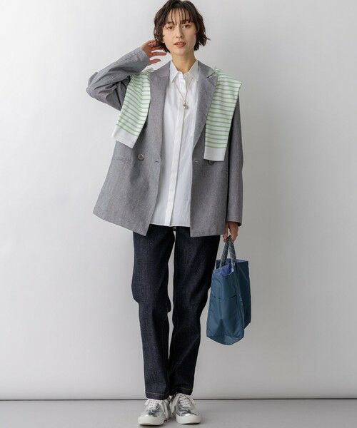 L size ONWARD(大きいサイズ) / エルサイズオンワード デニムパンツ | 23区DENIM ストレートフィット デニムパンツ | 詳細27