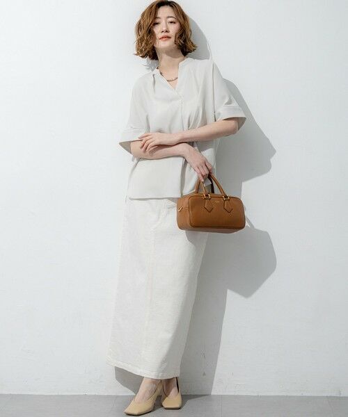 L size ONWARD(大きいサイズ) / エルサイズオンワード デニムスカート | 23区DENIM Iライン デニムスカート | 詳細6